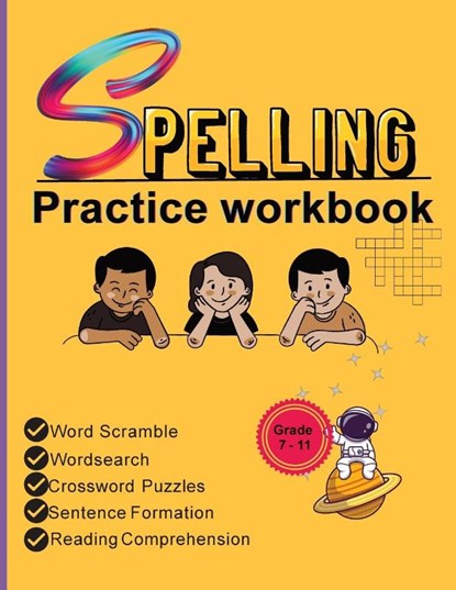 Spelling Practice Workbook, Richa Yadav - Paperback - 9781914419379
