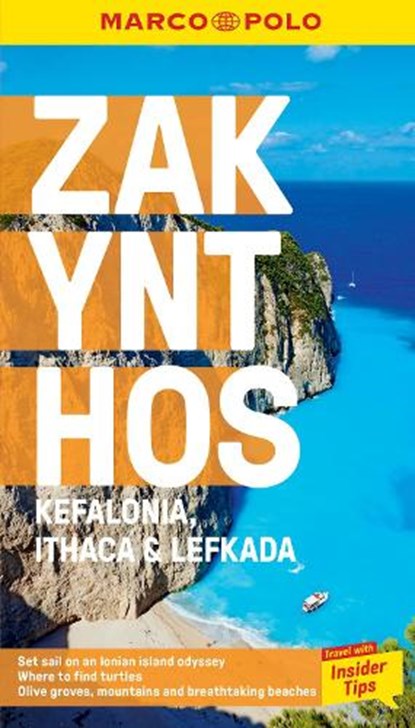 Zakynthos and Kefalonia Marco Polo Pocket Travel Guide - with pull out map, Marco Polo - Paperback - 9781914515576
