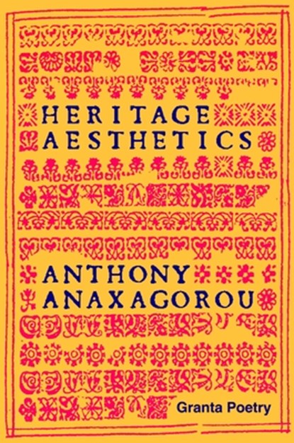 Heritage Aesthetics, Anthony Anaxagorou - Paperback - 9781915051004