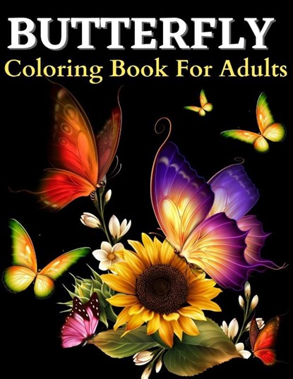 Butterfly Coloring Book, Am Publishing Press - Paperback - 9781915100306