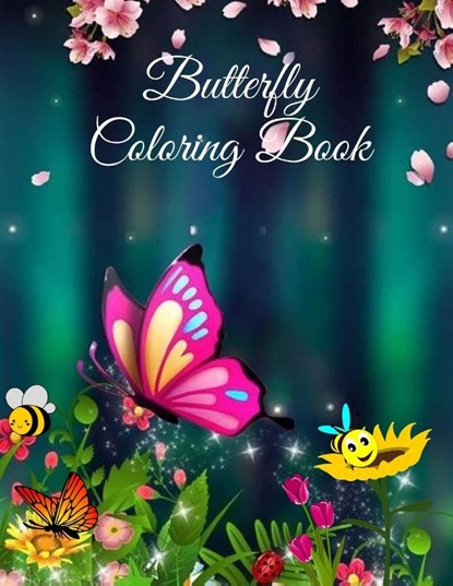 Butterfly Coloring Book, PARKER,  Nikolas - Paperback - 9781915104243
