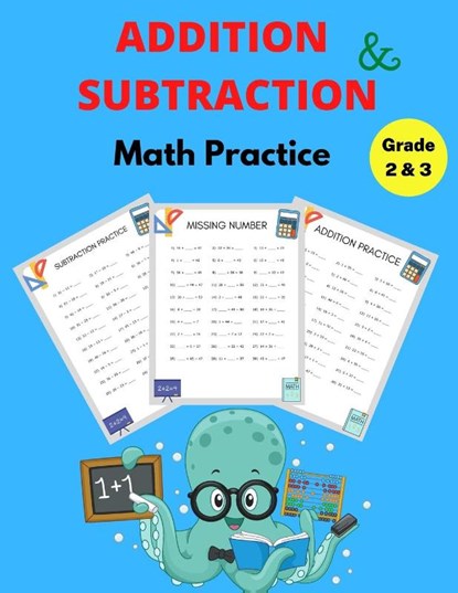 Addition and Subtraction Math Practice Grade 2&3, Susan Graham - Paperback - 9781915104618