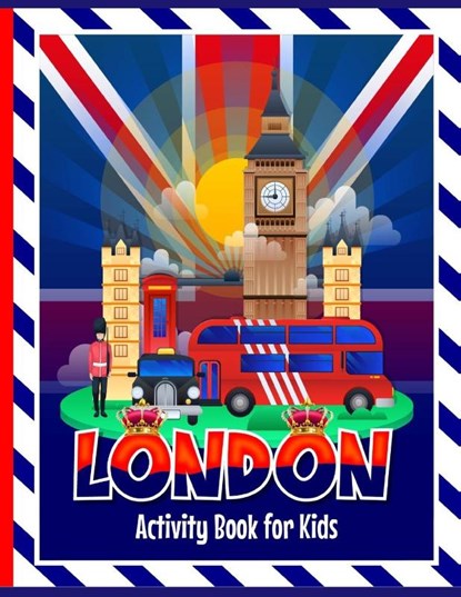 London Activity Book for Kids, JONES,  Hackney And - Paperback - 9781915216366
