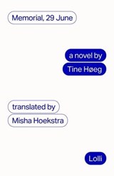 Memorial, 29 June - Tine Høeg - 9781915267139