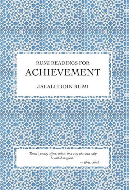Rumi, J: Rumi Readings for Achievement, Jalaluddin Rumi - Gebonden - 9781915311689