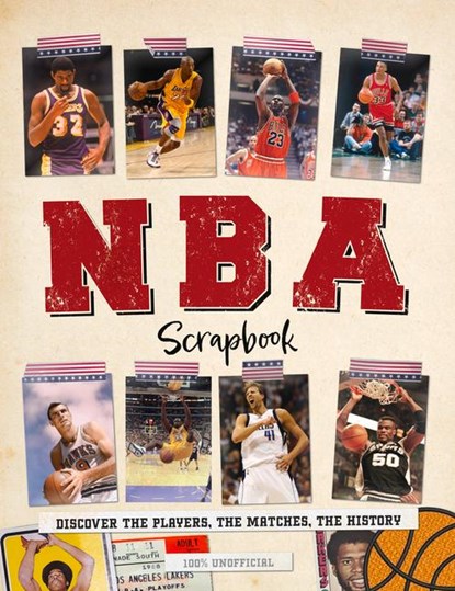 NBA Scrapbook, Dan Peel - Gebonden - 9781915343260