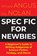 Spec Fic For Newbies, Tiffani Angus ; Val Nolan - Paperback - 9781915556127