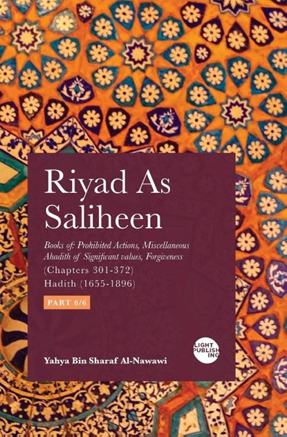 Riyad As Saliheen, Yahya Bin Sharaf Al-Nawawi - Paperback - 9781915570468