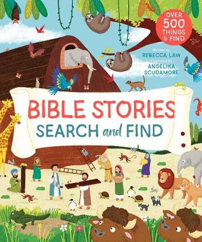 Bible Stories Search and Find, Rebecca Law - Gebonden - 9781915748270