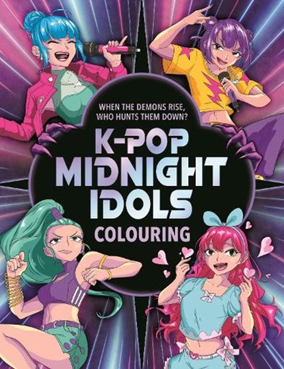 K-Pop Midnight Idols Colouring, CDS Studio Pte Ltd - Paperback - 9781915751751