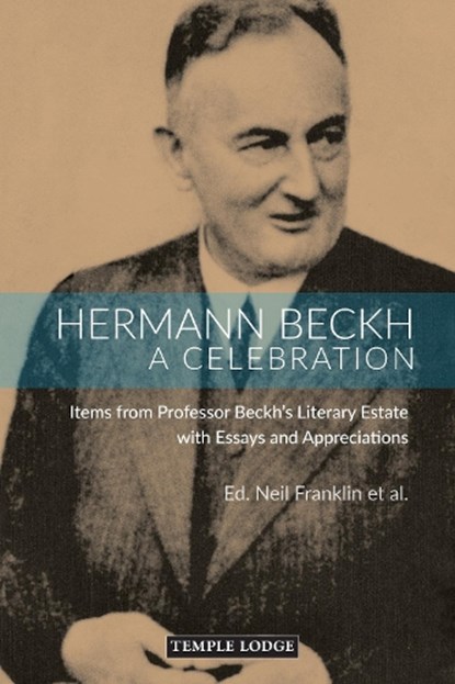 Hermann Beckh, A Celebration, Neil Franklin ; Katrin Binder - Paperback - 9781915776327
