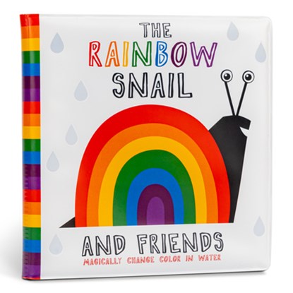 The Rainbow Snail and Friends: Magically Change Color in Water - A Waterproof Bath Book, Karin Åkesson - Gebonden - 9781915801135