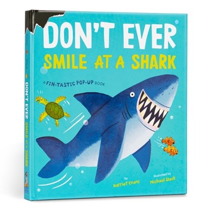 Don't Ever Smile at a Shark: A Fin-Tastic Pop-Up Book, Harriet Evans - Gebonden - 9781915801937
