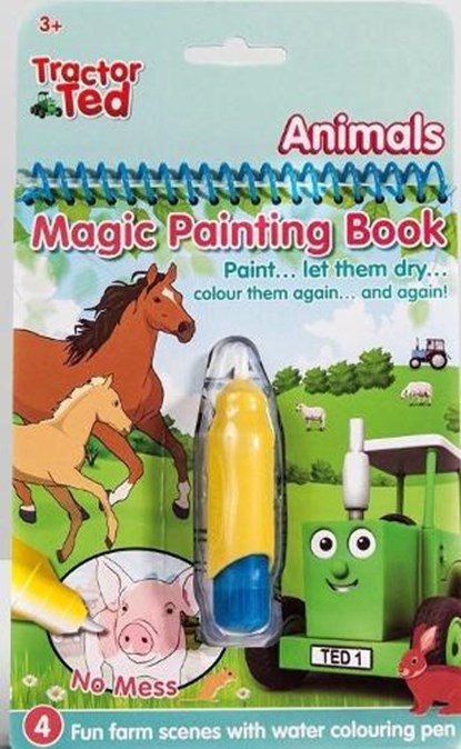 Tractor Ted Magic Painting Book Animals, alexandra heard - Paperback - 9781916206625