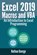 Excel 2019 Macros and VBA, GEORGE,  Nathan - Paperback - 9781916211346