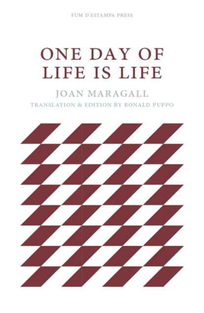 One Day of Life is Life, Joan Maragall - Paperback - 9781916293953