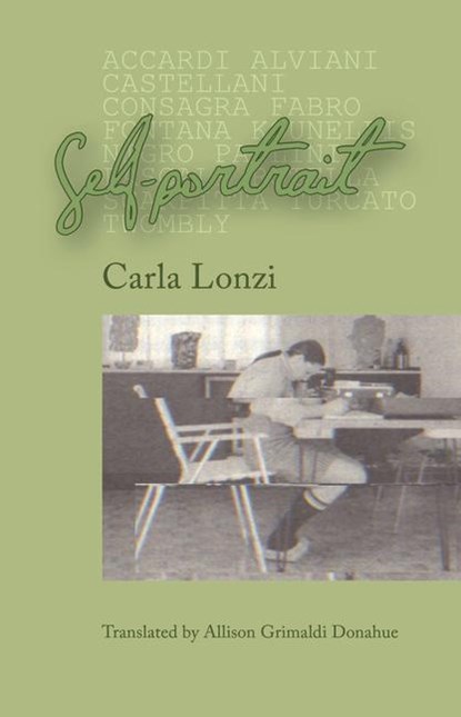 Self-Portrait, Carla Lonzi - Paperback - 9781916425088