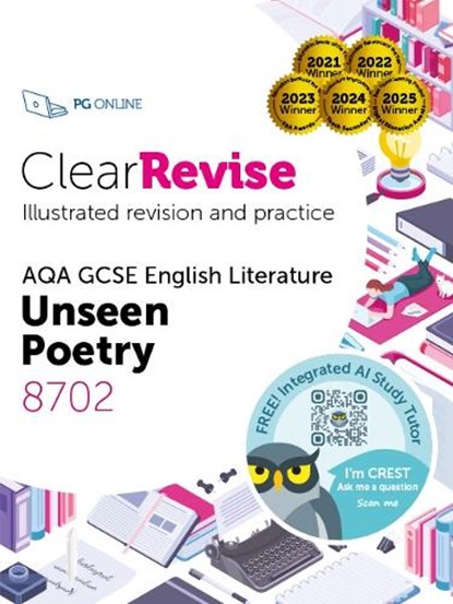 ClearRevise AQA GCSE English Literature: Unseen poetry, PG Online - Paperback - 9781916518032