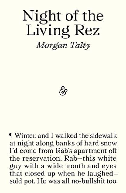 Night of the Living Rez, Morgan Talty - Paperback - 9781916751187