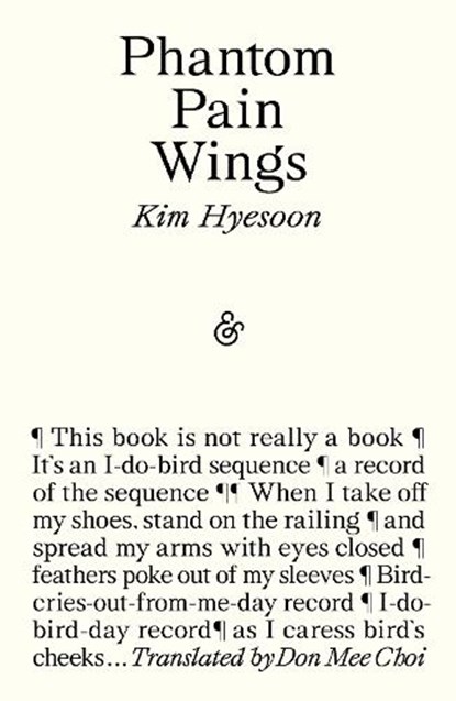 Phantom Pain Wings, Kim Hyesoon - Paperback - 9781916751200