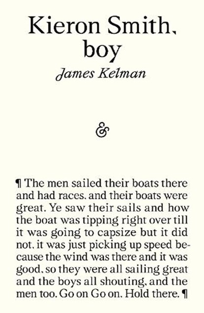 Kieron Smith, boy, James Kelman - Paperback - 9781916751491