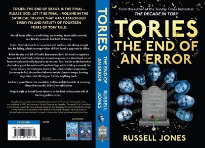 Tories: The End of an Error, Russell Jones - Paperback - 9781916754171
