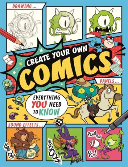 Create Your Own Comics, Ned Hartley - Paperback - 9781916763081