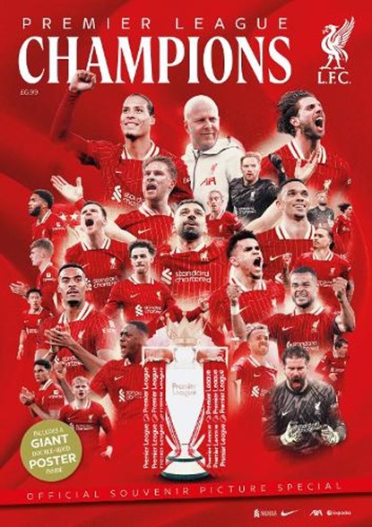Liverpool FC CHAMP20NS - Premier League winners 24/25, Liverpool FC - Paperback - 9781916811393