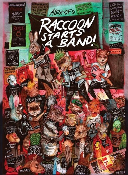 Raccoon Starts A Band, Alex Cf - Gebonden - 9781916864405