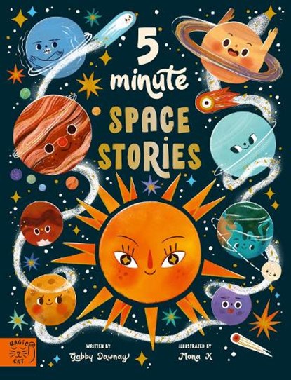 5 Minute Space Stories, Gabby Dawnay - Gebonden - 9781917044042