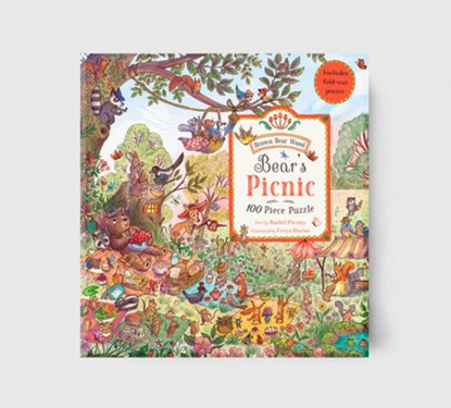 Bear's Picnic Puzzle: A Magical Woodland (100 Piece Puzzle), Rachel Piercey - Gebonden - 9781917044448