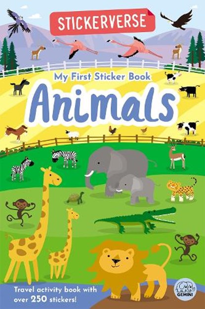 Stickerverse: My First Sticker Book Animals, Oakley Graham - Paperback - 9781917082624