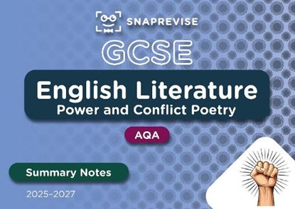 SnapRevise GCSE AQA English Literature: Power and Conflict Poetry, SnapRevise - Paperback - 9781917424851