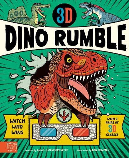 3D Dino Rumble, Anne Brusatte ; Steve Brusatte - Gebonden - 9781917768290