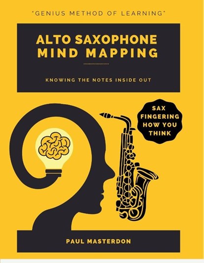 Alto Sax Mind Mapping, Paul Masterdon - Paperback - 9781918219678