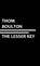 The Lesser Key, Thom Boulton - Paperback - 9781918724011