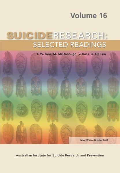 Suicide Research Selected Readings, Y W Koo - Paperback - 9781922117847