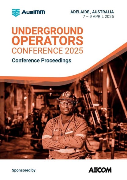 Underground Operators Conference 2025 Proceedings, niet bekend - Paperback - 9781922395450