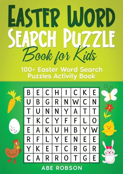 Easter Word Search Puzzle Book for Kids, Abe Robson - Paperback - 9781922659934