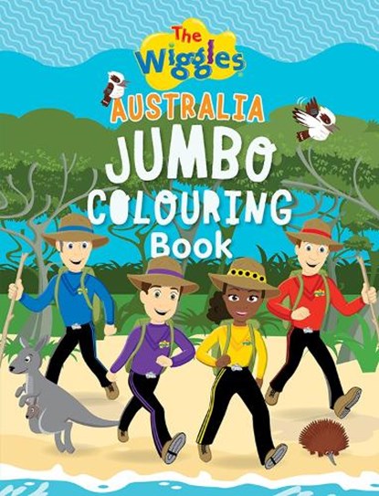 Australia Jumbo Colouring Book, The Wiggles - Paperback - 9781922677686