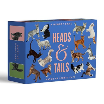 Heads & Tails: A Cat Memory Game Cards,  - Gebonden - 9781923049123