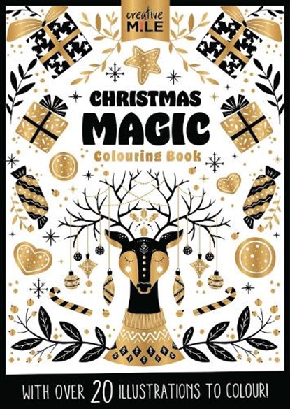 Christmas Magic Colouring Book, Creative Mile - Paperback - 9781923091511