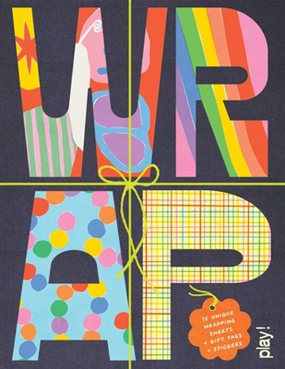 WRAP: Play! - Gift Wrapping Paper Book with Gift Tags, Sweet Hearts Press - Paperback - 9781923208285