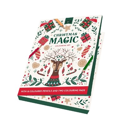 Christmas Magic Adult Colouring Set, Creative Mile - Gebonden - 9781923457041