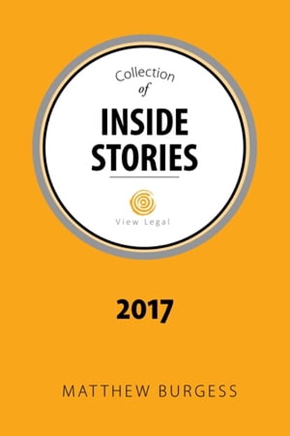 Collection of Inside Stories 2017, Matthew Burgess - Ebook - 9781925181487