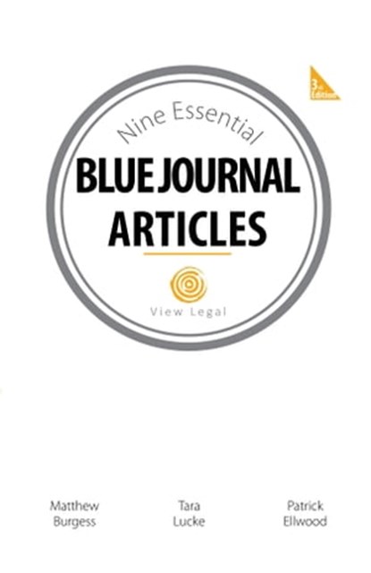 The Nine Essential Blue Journal Articles, Matthew Burgess - Ebook - 9781925181579