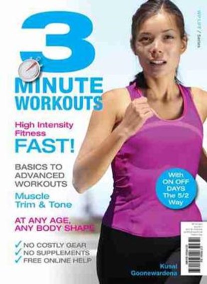 3 Minute Workouts, Kusal Goonewardena - Paperback - 9781925265132