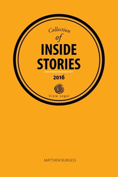 Collection of Inside Stories 2016, Matthew Burgess - Ebook - 9781925406467