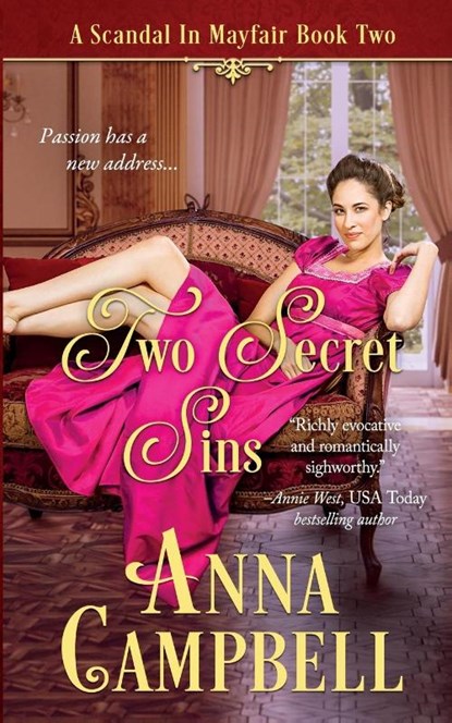 Two Secret Sins, Anna Campbell - Paperback - 9781925980219