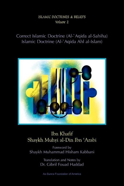 Correct Islamic Doctrine/Islamic Doctrine, Ibn Khafif - Paperback - 9781930409019